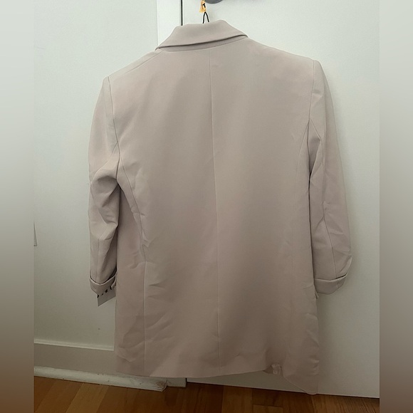 Zara XS blazer in Sand NWT - Picture 2 of 6